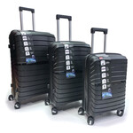Set Valijas Flb Pp Negro 20 24 28 175 4Ruedas